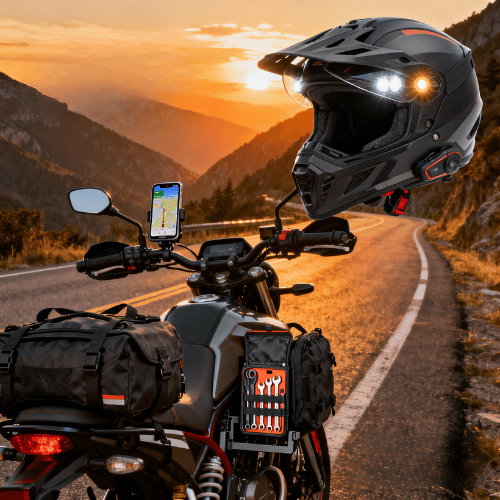 Acessórios para Motoqueiros | Guias, Dicas e Produtos AMZ