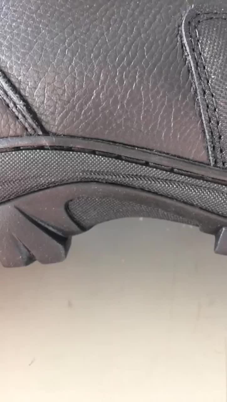 Bota Motociclista Couro Legítimo Palmilha Gel Sola Borracha - AMZ