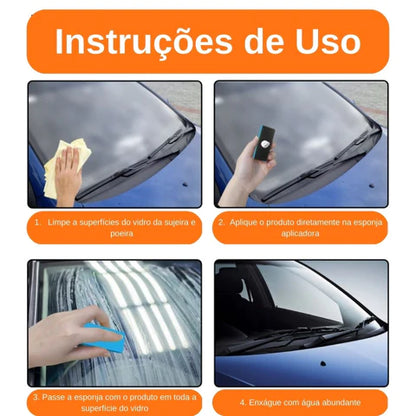 Cristalizador Impermeabilizante de Vidros Automotivos