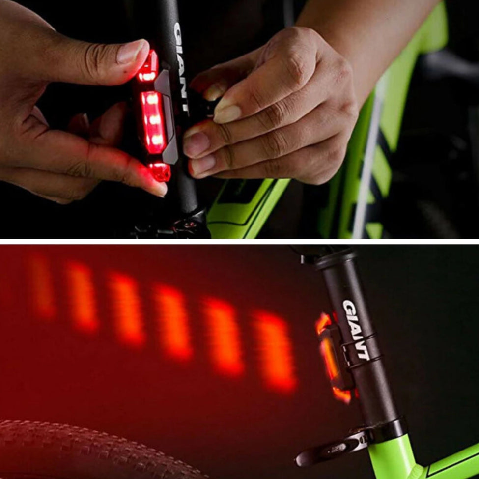 Kit Farol Bike Led Buzina e Velocimetro + Pisca Traseiro