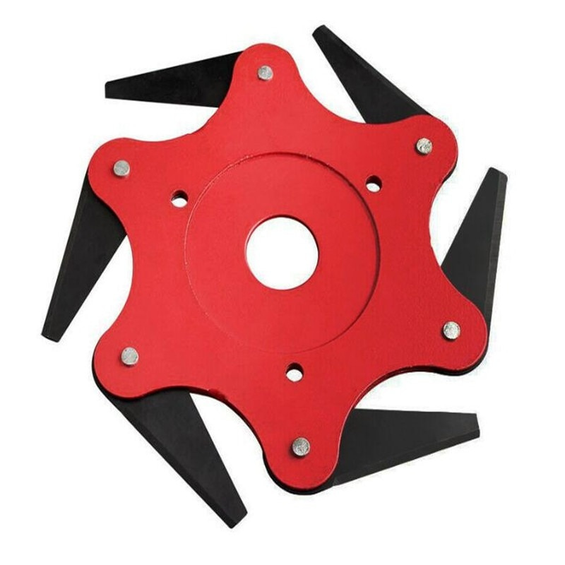 Disco de Corte para Roçadeira Universal com 6 Lâminas de Titânio Diamantado