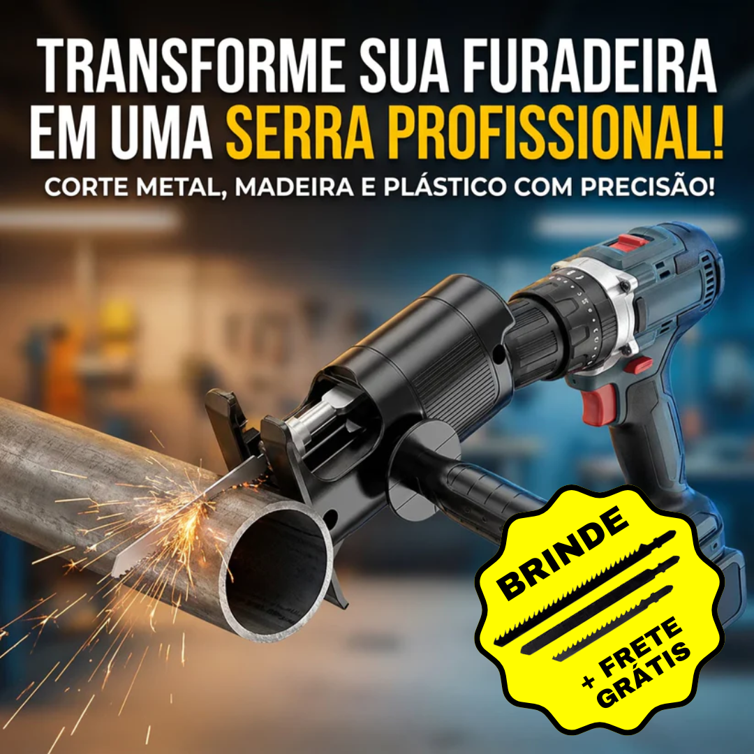DrillSaw Pro™ - A Revolução da Sua Caixa de Ferramentas!