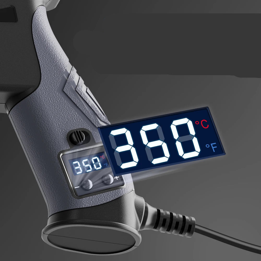 Kit de Ferro de Solda LCD - Temperatura Ajustável 180-520°