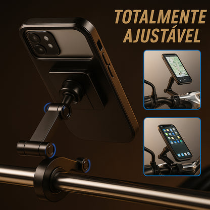 Suporte Celular Moto e Bike 360° Articulado À Prova D'água - AMZ