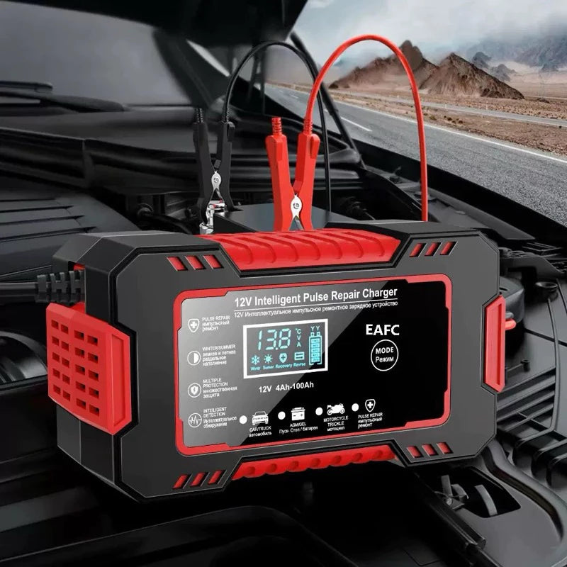 Carregador de Bateria 12v Bivolt Inteligente