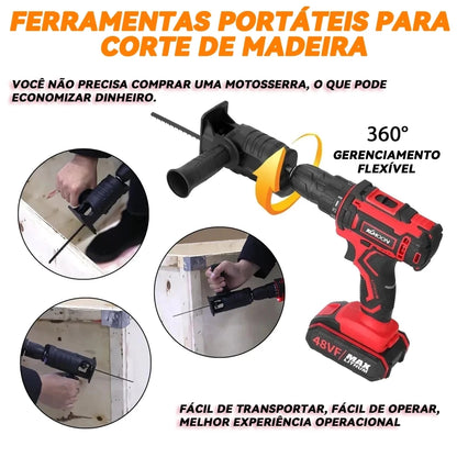 DrillSaw Pro™ - A Revolução da Sua Caixa de Ferramentas!