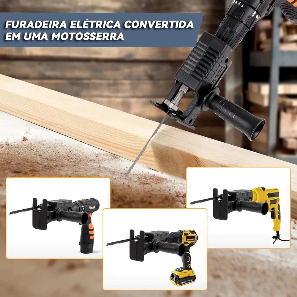 DrillSaw Pro™ - A Revolução da Sua Caixa de Ferramentas!