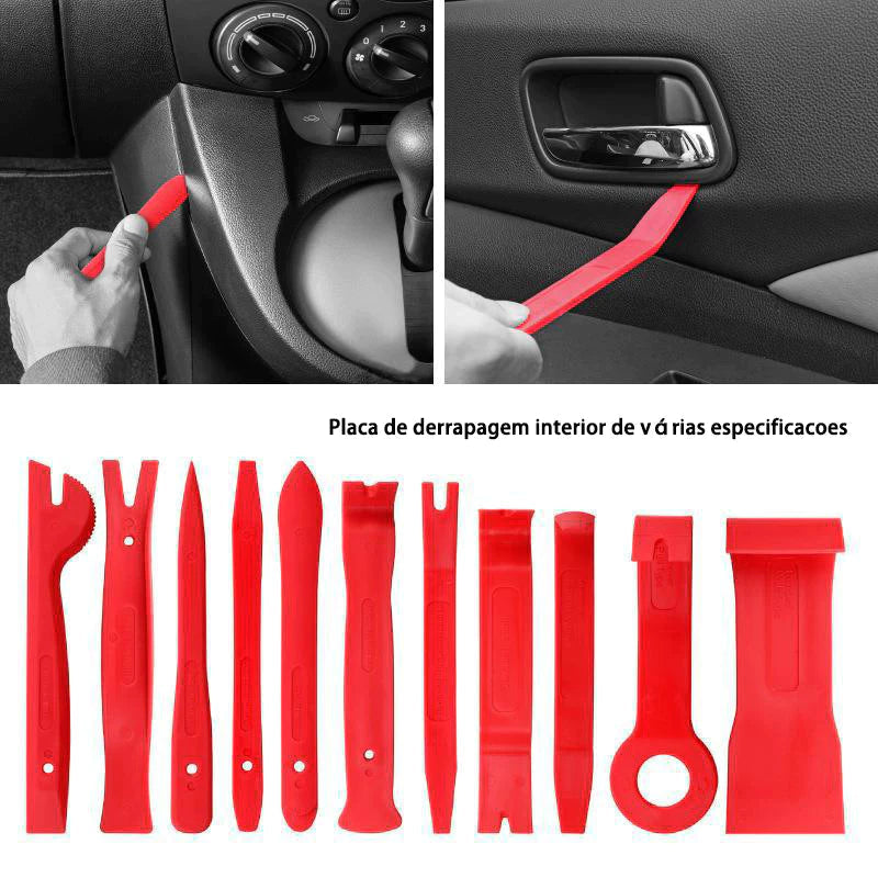 🚗 Conjunto de Ferramentas para Remoção de Presilhas Automotivas - 24 Peças