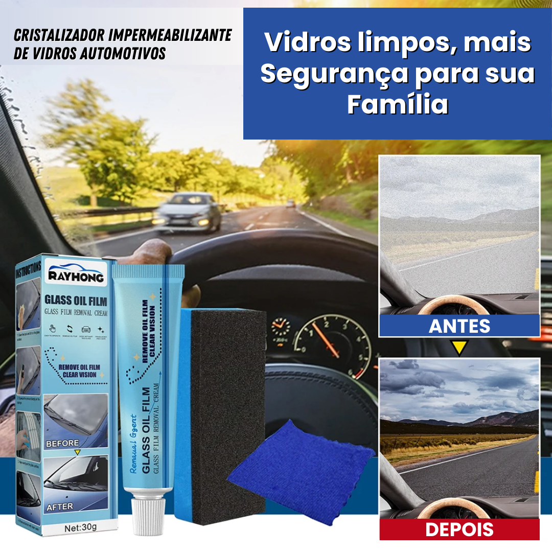 Cristalizador Impermeabilizante de Vidros Automotivos