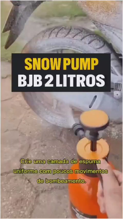 Pulverizador de Espuma 3 em 1 SnowPump - Profissional Premium