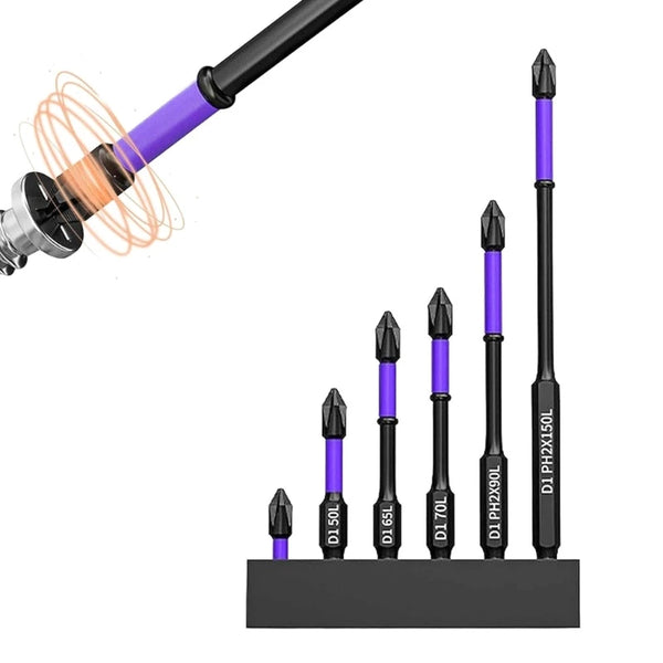 Conjuntos de Bits Magnéticos PH2 - 6 Peças