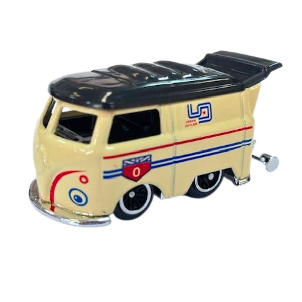 Mini Veículo Furgão Branco Die Cast Garagem S.A. Coleção - AMZ