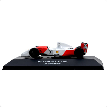Miniatura McLaren MP4/8 1993 Ayrton Senna Edição 05 Coleção - AMZ